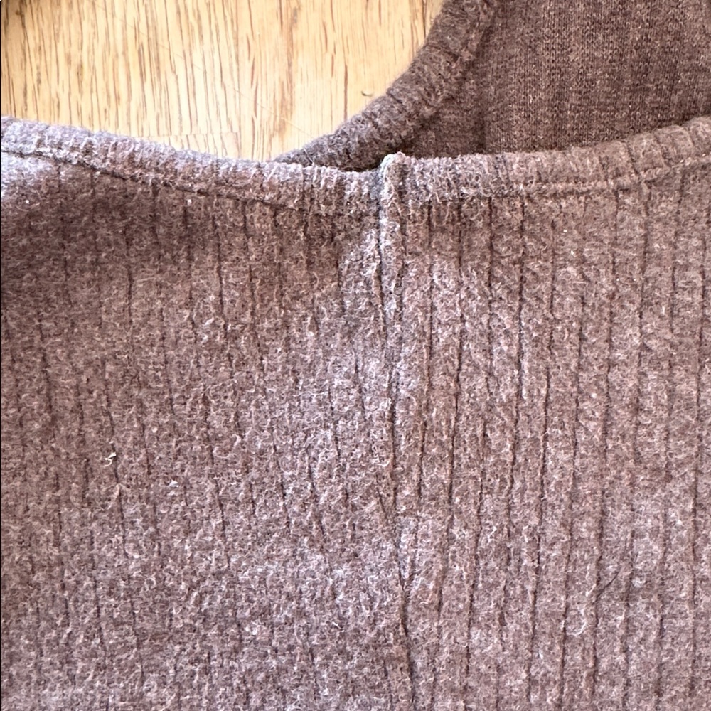 PrettyLittleThing Chocolate Ribbed Set - Picture 14 of 16